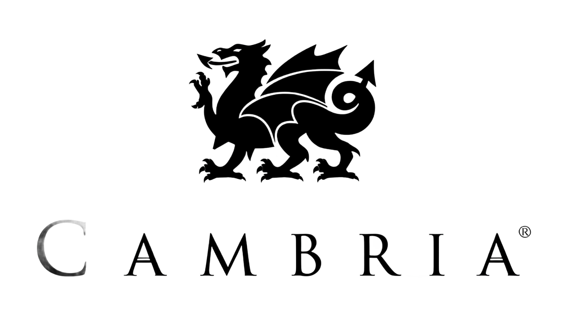 cambria logo black | Dehaan Tile & Floor Covering